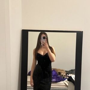 Black Asos Mini Dress.